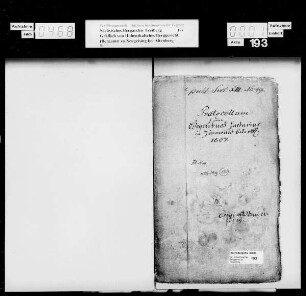 Protokoll zum Gegenbuch der Zacharias-Zeche in Zinnwald
