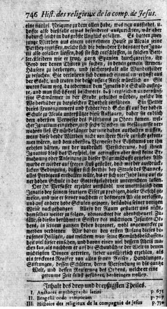 Inhalt des drey und dreyßigsten Theiles.