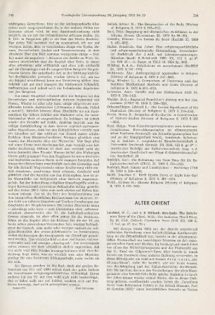 734-736 [Rezension] Lambert, Wilfred G., Atra-Hasis
