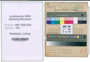 Entnazifizierung Ludwig Brodesser , geb. 09.08.1909 (Direktor)