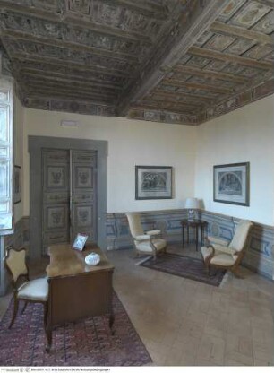 Villa Grazioli (ehem. Villa Montalto), Raum zwischen der Kapelle und der Stanza della Virtù