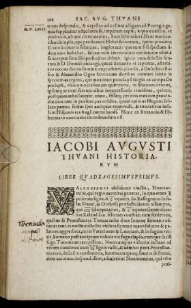 Liber Quadragesimus Primus.