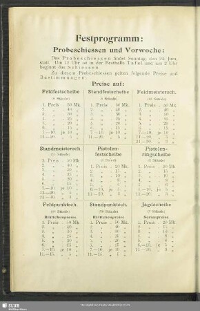 Festprogramm