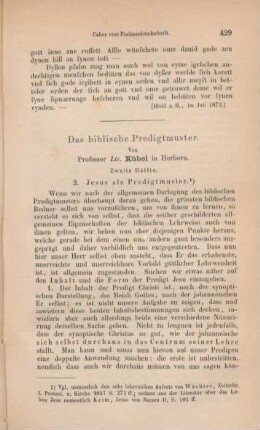 429-465 Das biblischer Predigtmuster : zweite Hälfte
