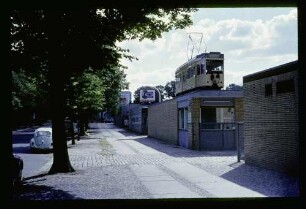 Str. bahn auf Dach 6.9.71.