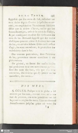 Des mers