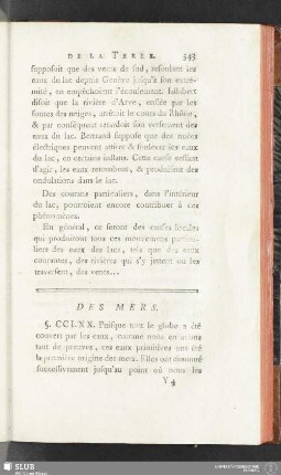 Des mers