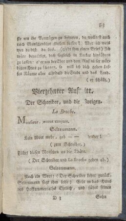 Vierzehnter Auftritt. - Fünfzehnter Auftritt.