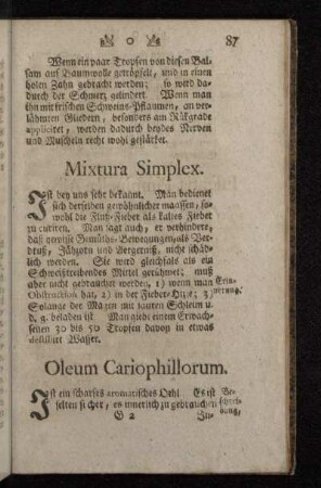 Mixtura Simplex.