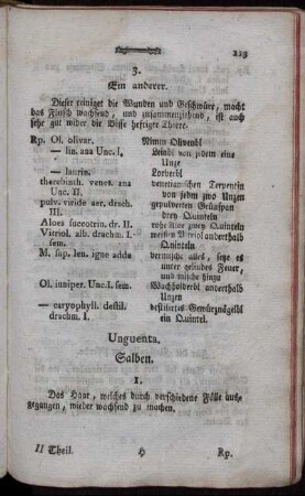 Unguenta. Salben.