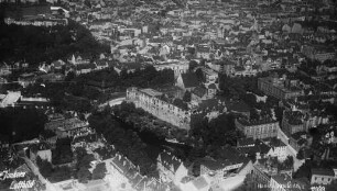 Moritzburg in Halle/Saale : Blickrichtung Nordosten