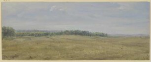 Flache Wiesenlandschaft