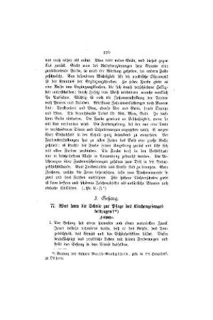 Was kann die Schule zur Pflege des Kirchengesanges beitragen?