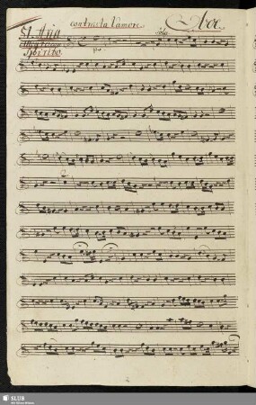 51. Aria: Contrasta l'amore / Guglielmi, P.A.