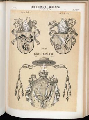 Taf. 207. Gnesen Posen. - nach Schrot. - nach Schrot. - Gnesen. - Ignatz Krasicki. 1794 - 1801