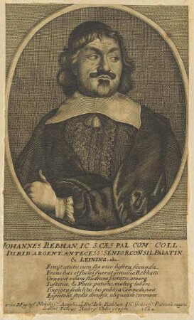 Bildnis des Iohannes Rebhan