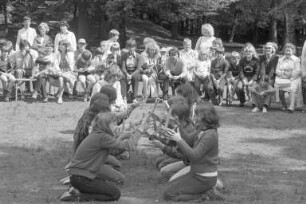 Evangelischer Gemeindedienst. Stadtranderholung für Schulkinder in der Gustav-Jacob-Hütte