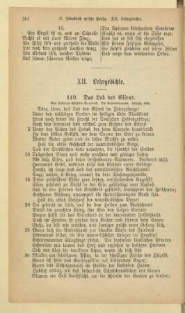 XII. Lehrgedichte