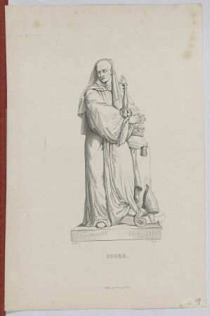 Bildnis des Suger von Saint-Denis