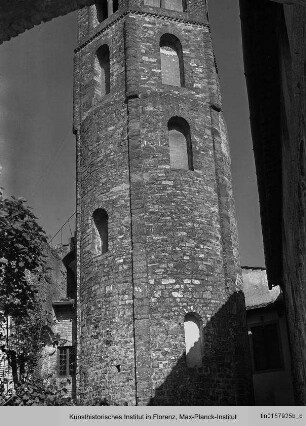 Badia di San Salvatore a Settimo, Glockenturm, Badia a Settimo