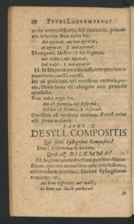 Caput X. De Syll. Compositis.