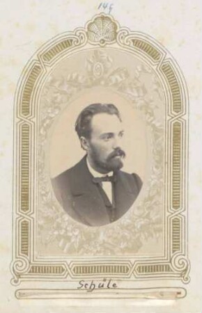Blatt 41 Nr. 149: Porträt von Herrn [Heinrich] Schüle, Psychiater in der Illenau