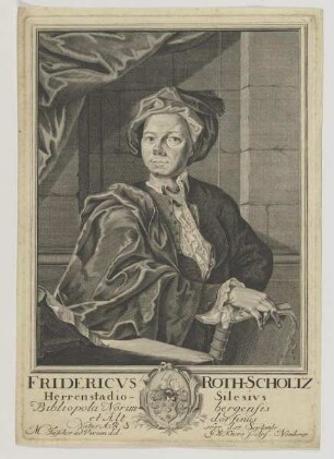 Bildnis des Fridericvs Roth-Scholtz