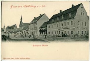 Mühlberg. Altstädter Markt