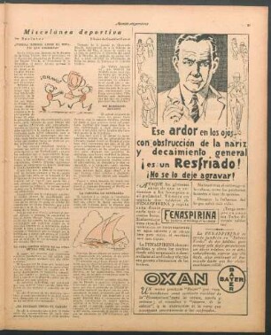 Miscelánea deportiva
