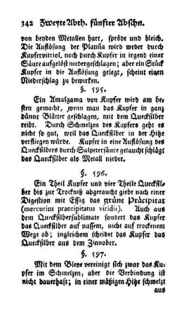 Kupfer mit Bley: Seigern (§§. 597-599)