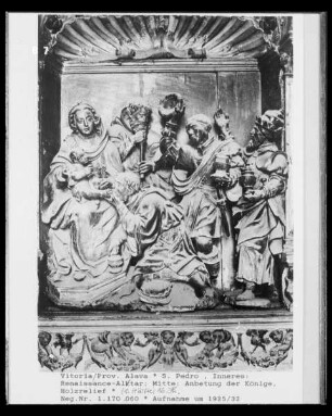 Altar, Detail: Anbetung der Könige