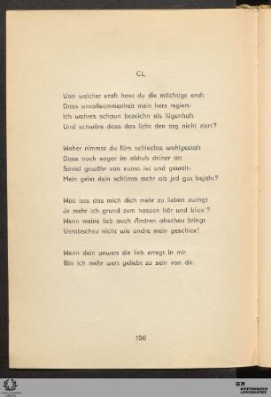 CL: Von welcher kraft hast du die mächtige kraft