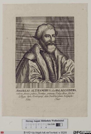 Bildnis Andreas Althamer