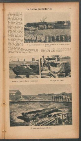 Un barco prehistórico