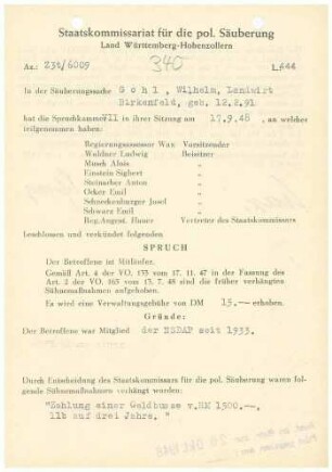 Gohl, Wilhelm
