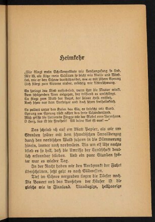 139-145, Heimkehr