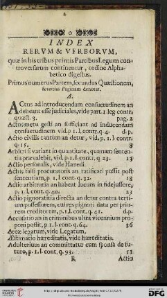 Index rervm & verborvm