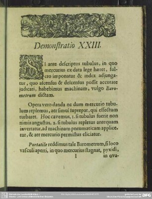 Demonstratio XXIII.