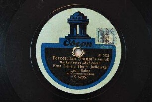 Terzett aus "Faust" : Kerkerszene: "Auf eilet!" / (Gounod)
