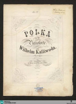 Polka für das Pianoforte