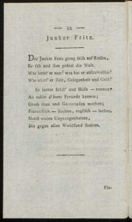 Junker Fritz