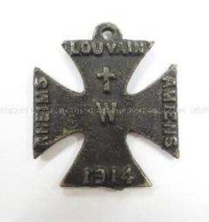 Spottkreuz nach Art des Eisernen Kreuzes, sog. Spoof Iron Cross
