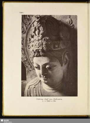 Yünkang: Kopf eines Bodhisattva, 5.-6. Jahrh. n. Chr.