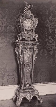 Boulle-Uhr : Dresden, Residenzschloss, Inneres, Boulle-Uhr