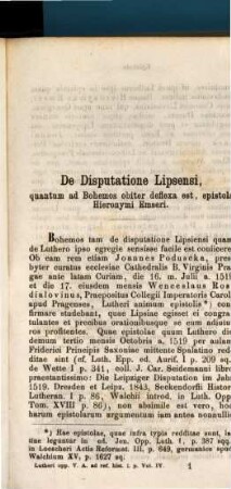 D. Martini Lutheri opera latina varii argumenti ad reformationis historiam imprimis pertinentia, 4. Scripta Lutheri a. 1519 et 1520 cum disputationibus ab a. 1519 usque ad a. 1545