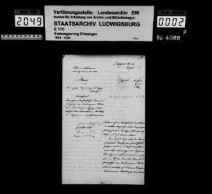 Zwangsenteignungen, OA Neresheim