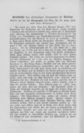 12. Kompagnie: Philipp, L., Sergeant. Messinger, Georg. Kleber Joh., Musketier. Petilliot, P., Lazarettgehilfe.