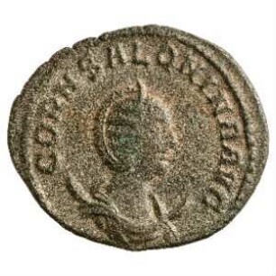 Münze, Antoninian, 255 - 258 n. Chr.