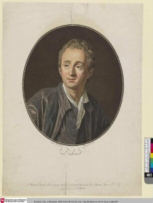 Diderot [Der Philosoph, Schriftsteller und Kunstkritiker Denis Diderot]