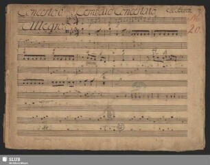 Concertos - Mus.2662-O-6 : cemb, orch : [op. 1,6] : WarB YC 89